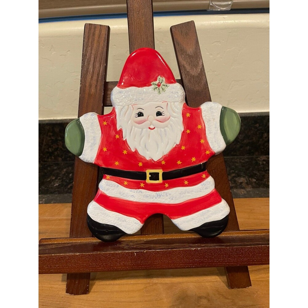 Christopher Radko Santa Claus trivet